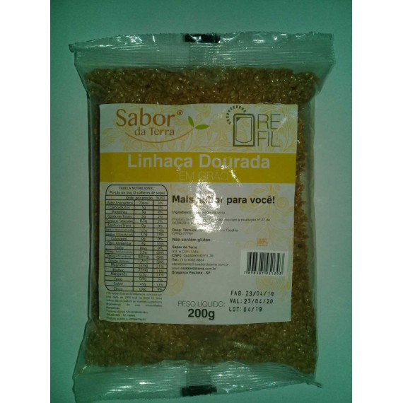 Linhaça Dourada 200g - Sabor da Terra