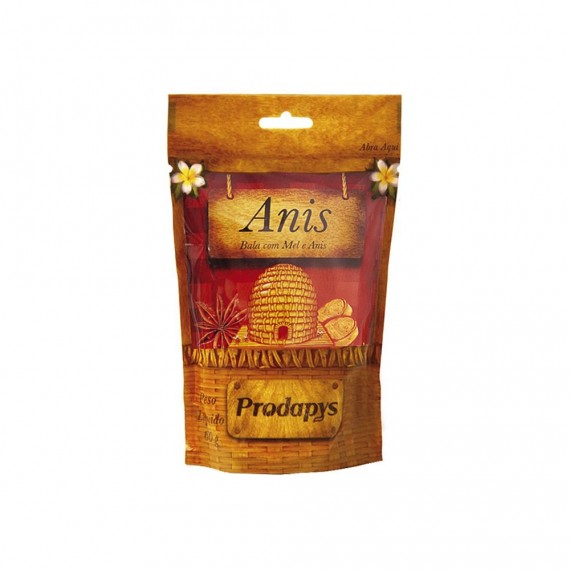 Bala de Anis e Mel 60g - Prodapys