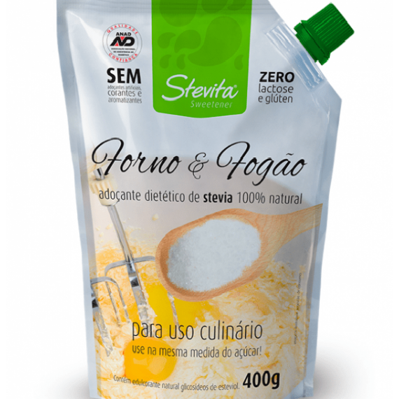 Adoçante para Forno e Fogão 400g - Stevita