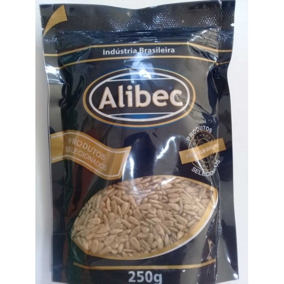 Semente de Girassol Torrada Sem Sal 250g - Alibec