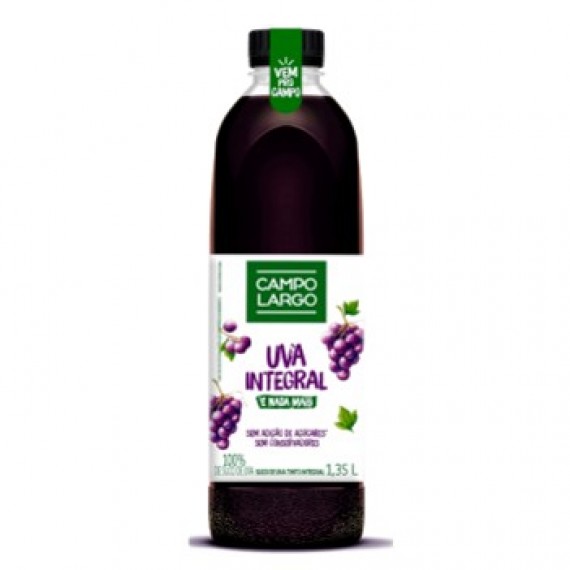 Suco de Uva Integral 1350ml - Campo Largo