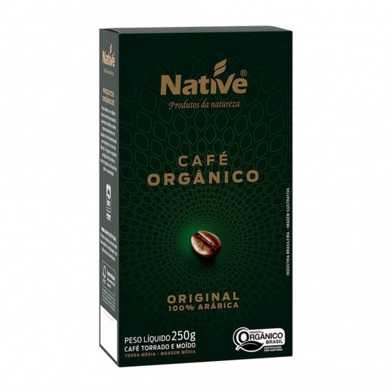 Café Orgânico Torrado e Moido 250g - Native