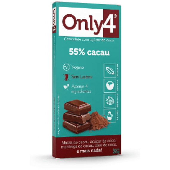 Only4 55% Cacau 80g - Only4