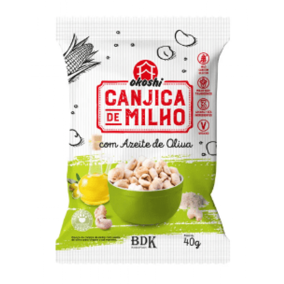 Canjica de milho com azeite de Oliva - 40g