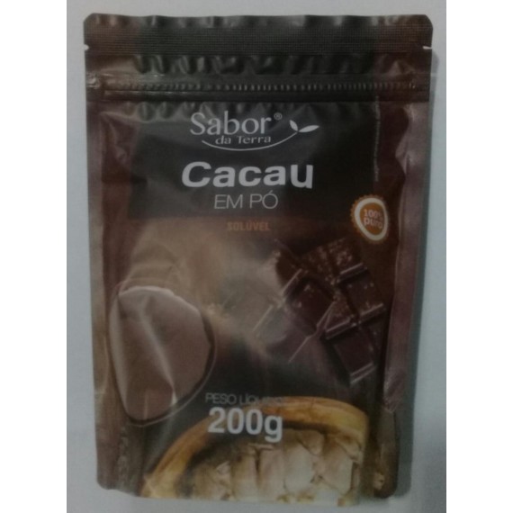 Cacau em Pó 200g - Sabor da Terra