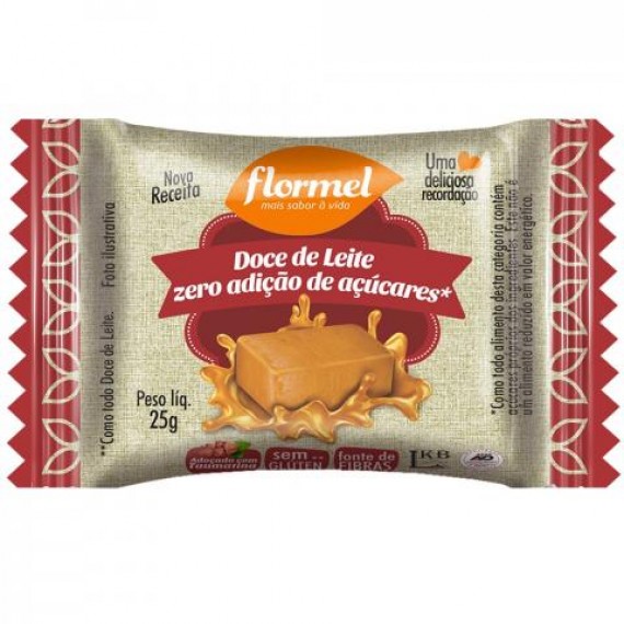 Doce de Leite Zero 25g - Flormel