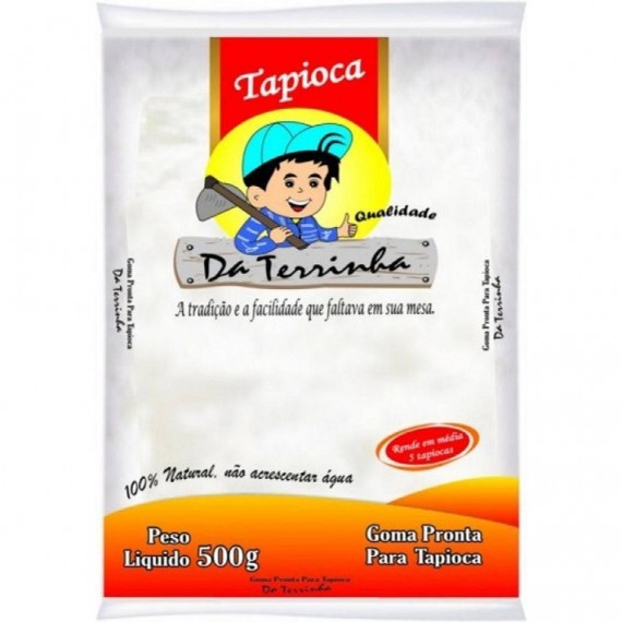 Tapioca 500g -  Da Terrinha